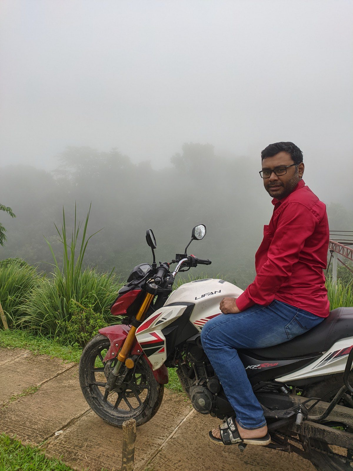 Wasif Rider Ubl Ride with Lifan KPS150 @ Bandarban – Wasif Anowar